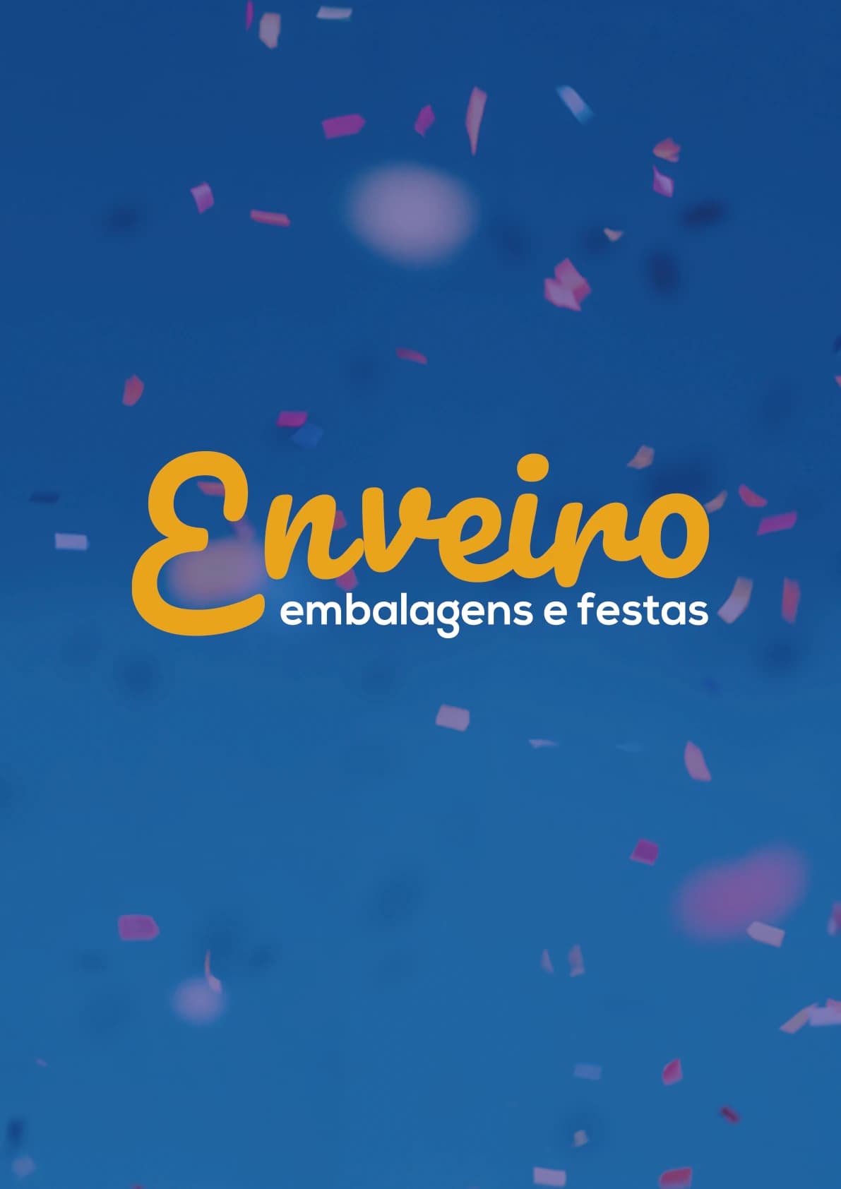 Pôster institucional da enveiro_ com wordmark em destaque.